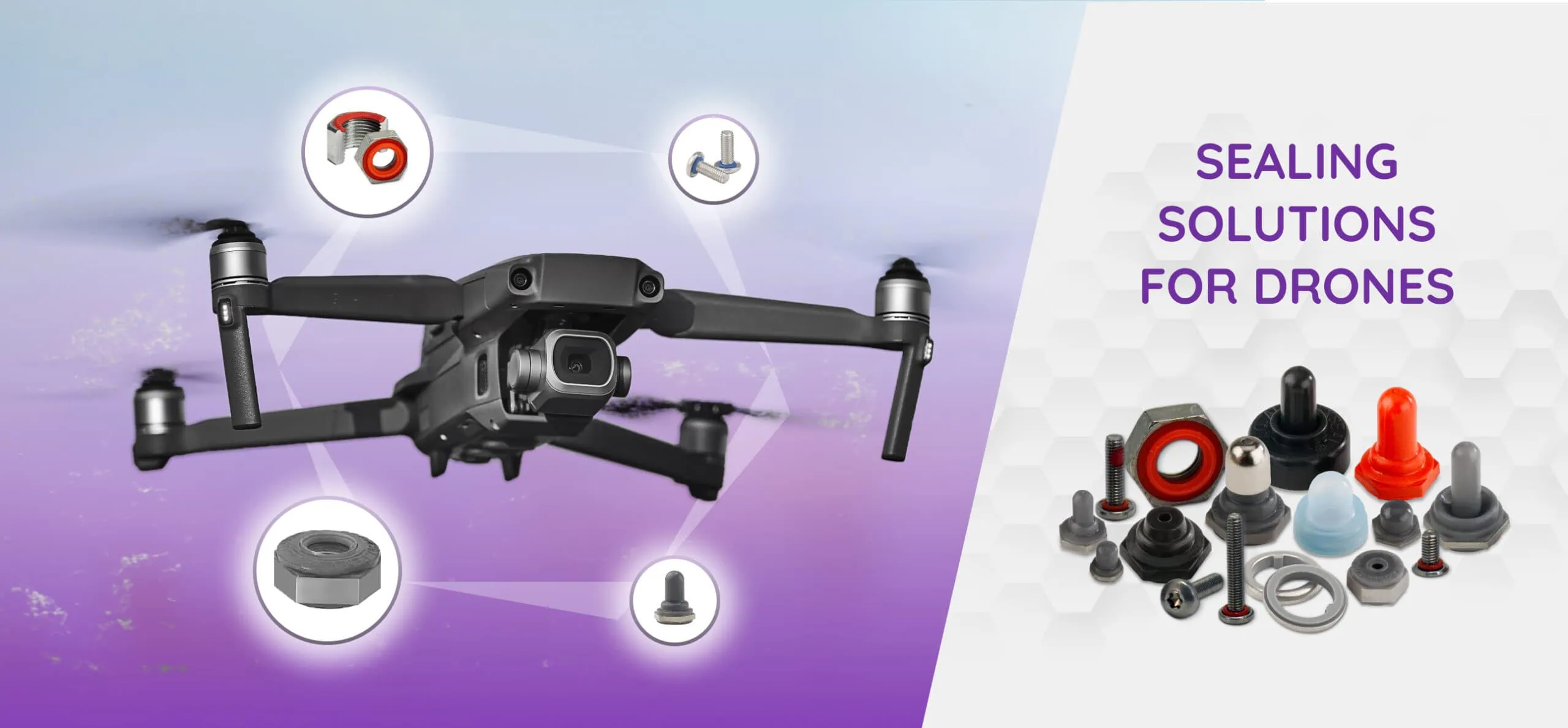 Sealing Solutions for Drones & UAVs: Protecting the Unmanned Mission