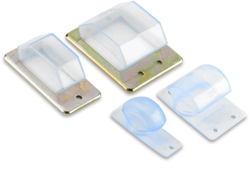 Protective circuit breaker boots designed to seal electrical switches from moisture and dust